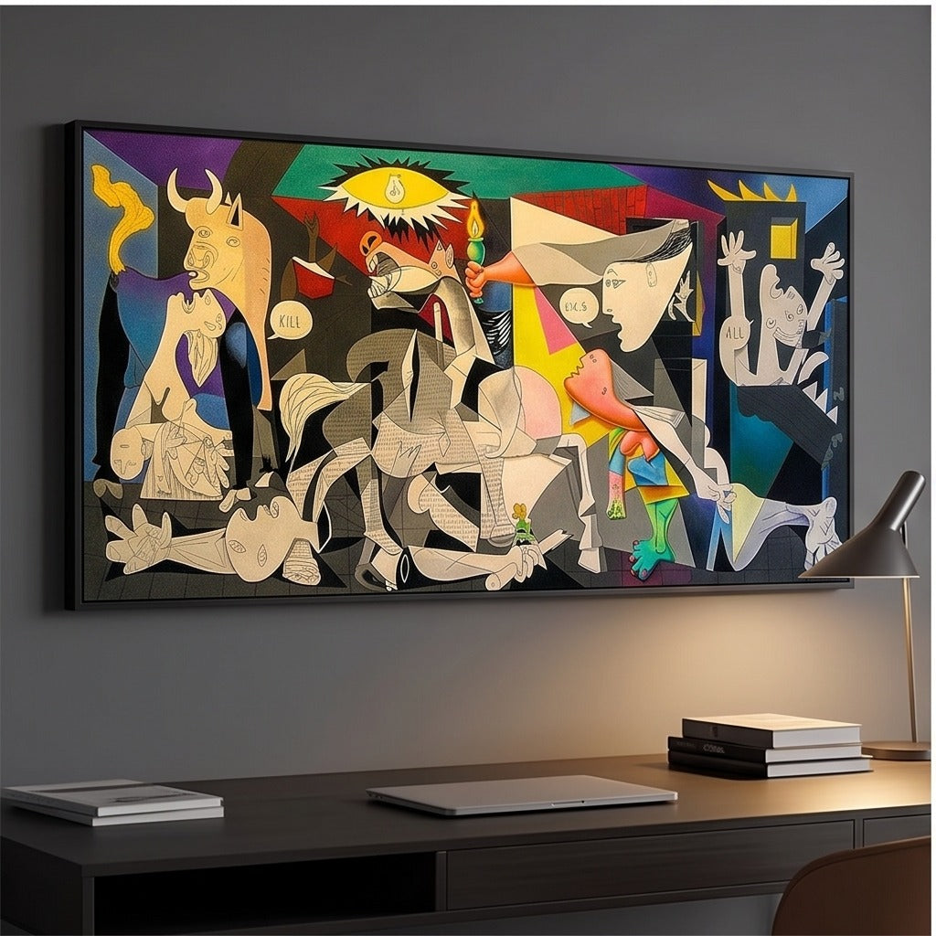 Cubist Figurative Wall Art #TO348