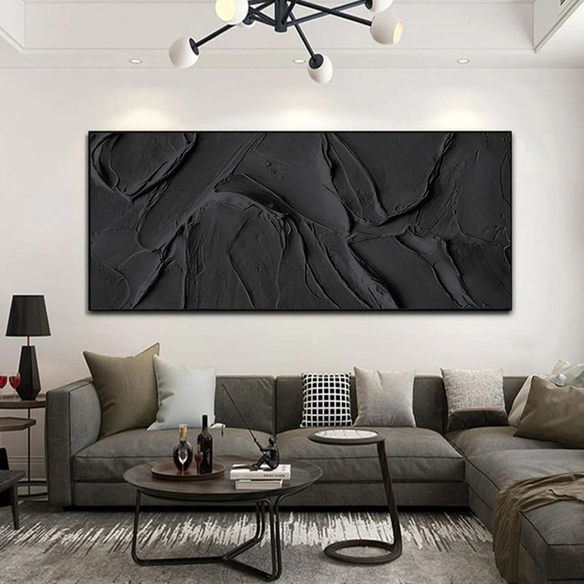 Dark Minimalist Art #TA717