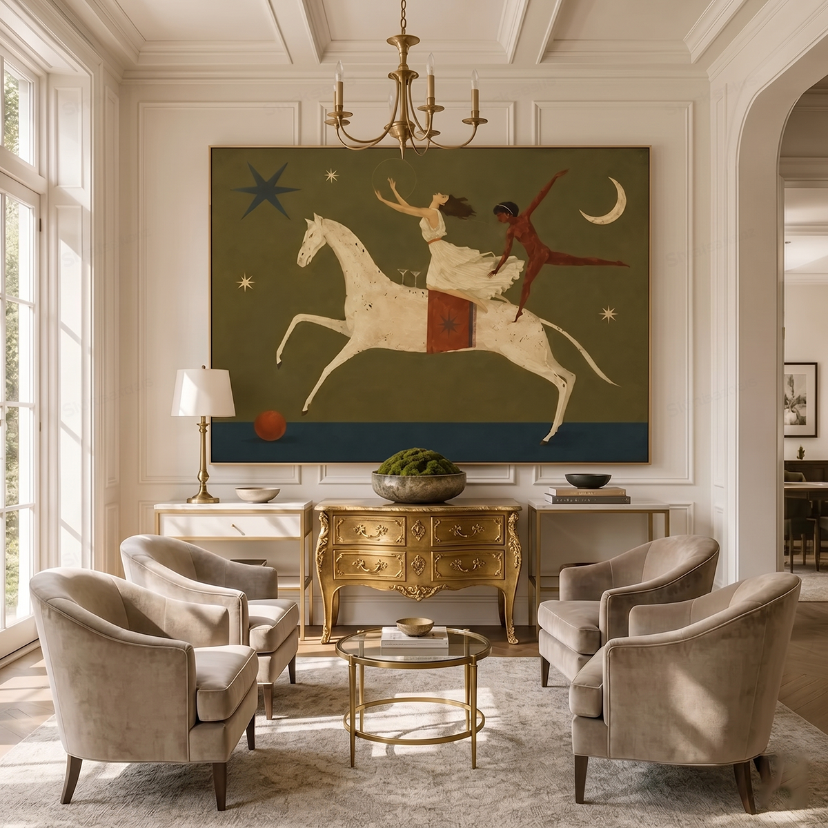 Dreamlike Figurative Wall Art #MC054