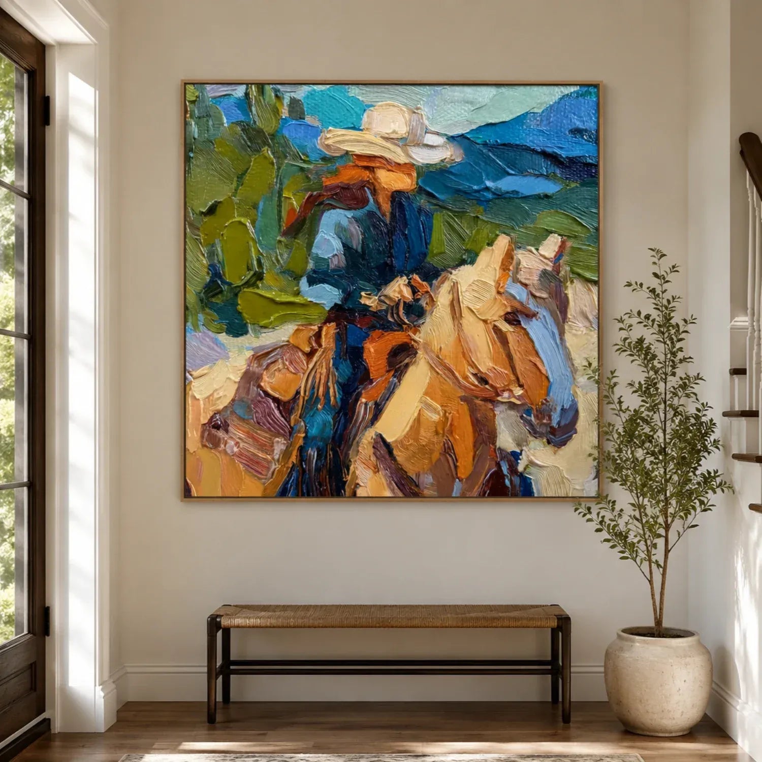 Expressive Figurative Wall Art #MC537