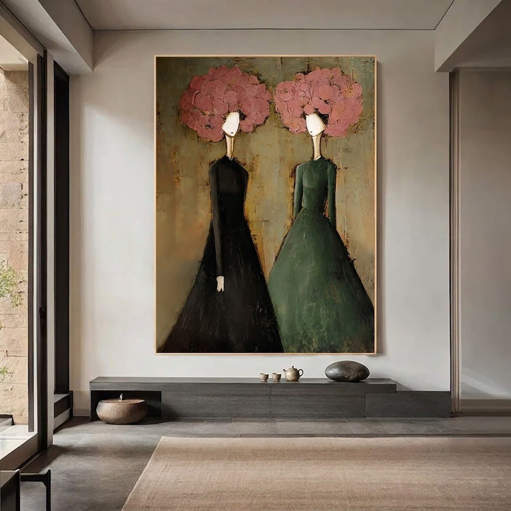 Figurative Floral Wall Art #MT240