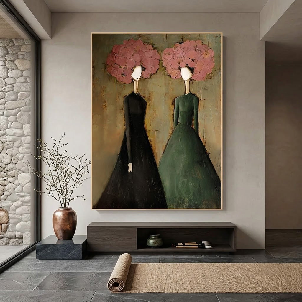 Figurative Floral Wall Art #MT240