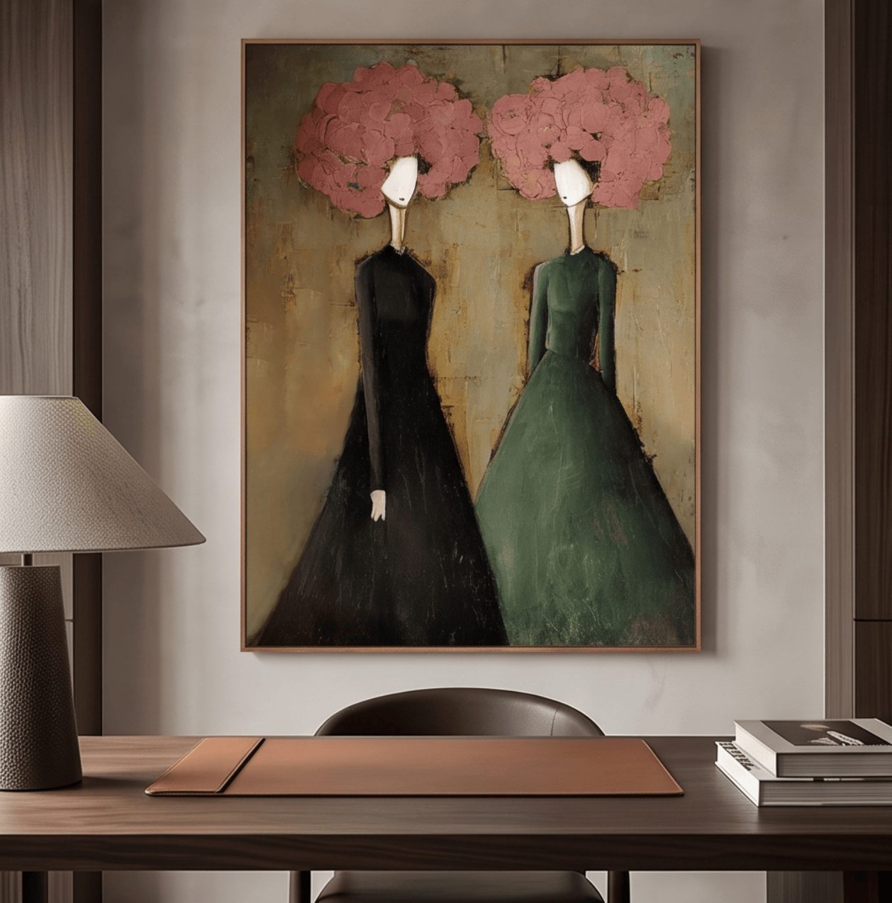 Figurative Floral Wall Art #MT240