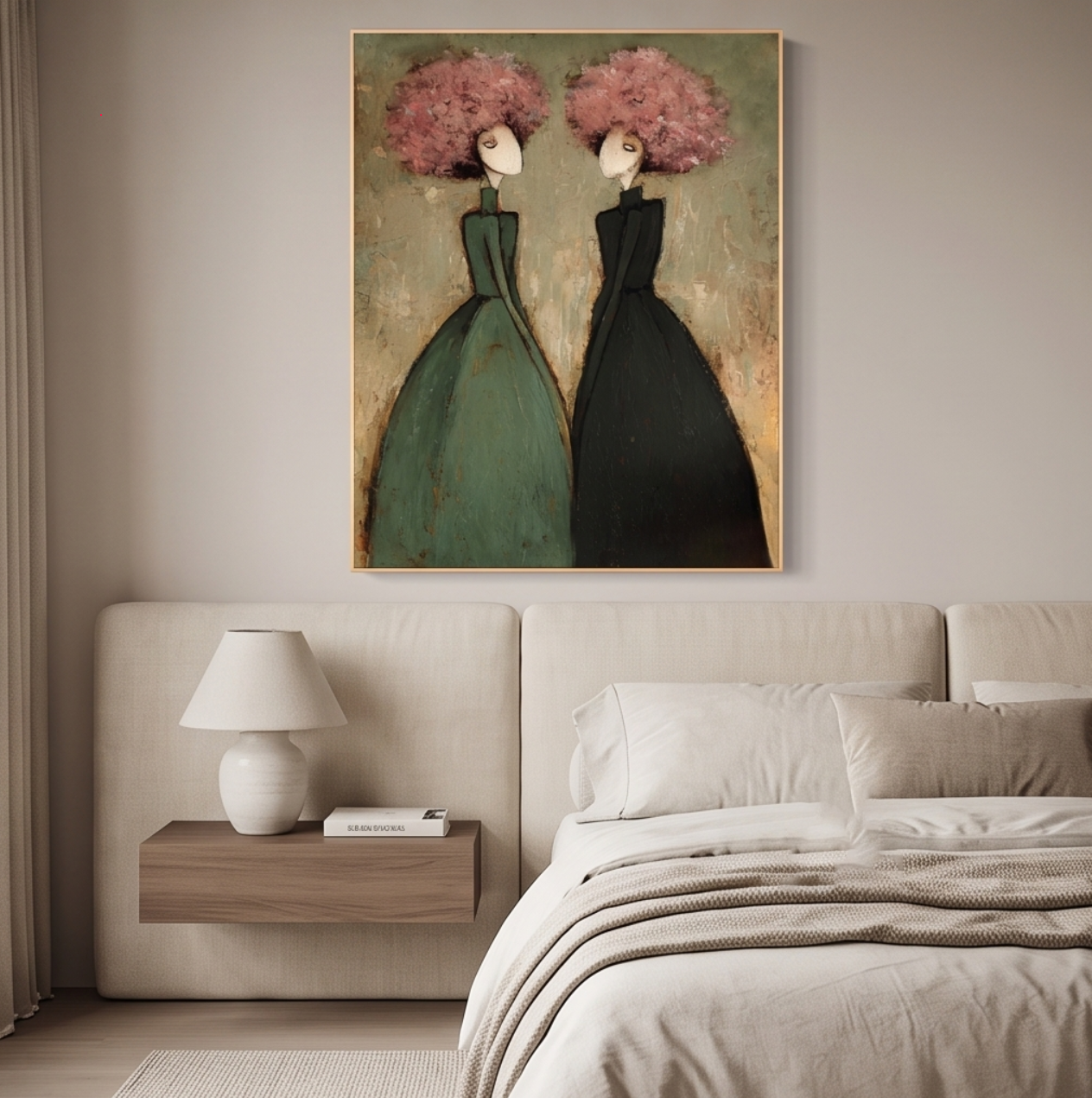 Figurative Floral Wall Art #MT245