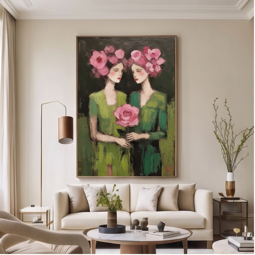 Floral Figurative Wall Art #TO064