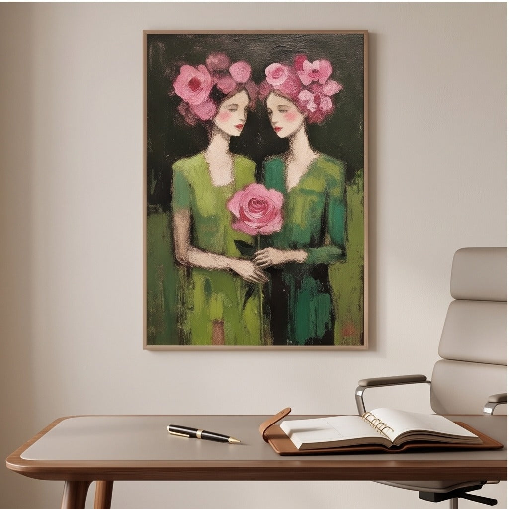 Floral Figurative Wall Art #TO064