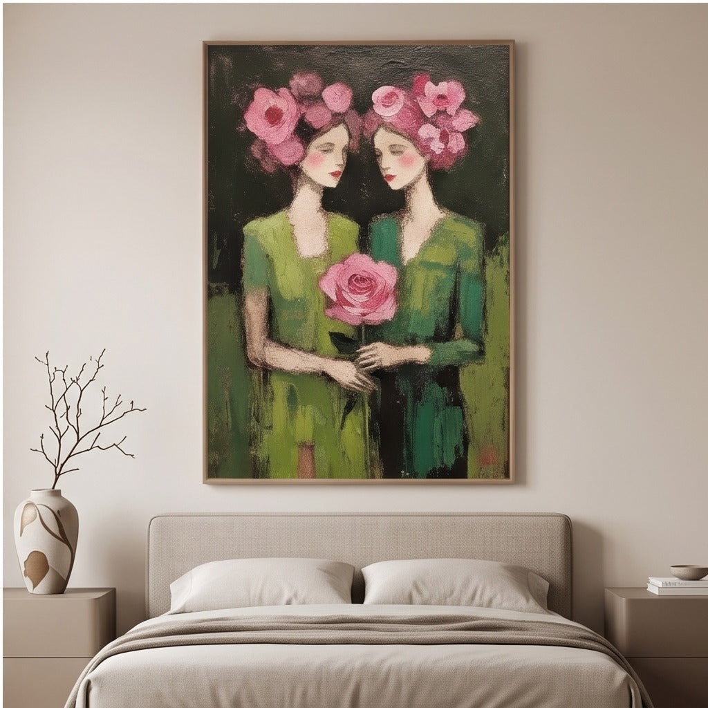 Floral Figurative Wall Art #TO064