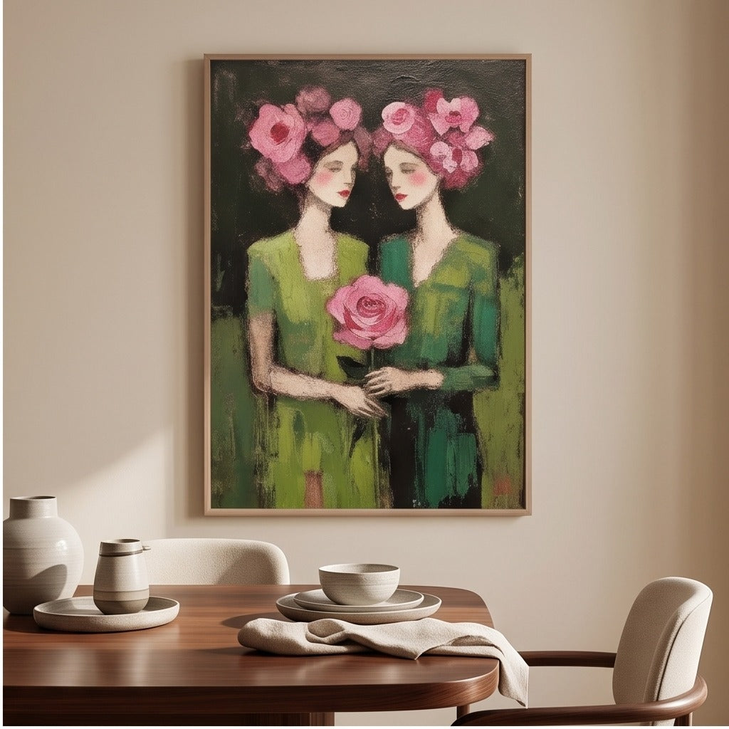 Floral Figurative Wall Art #TO064