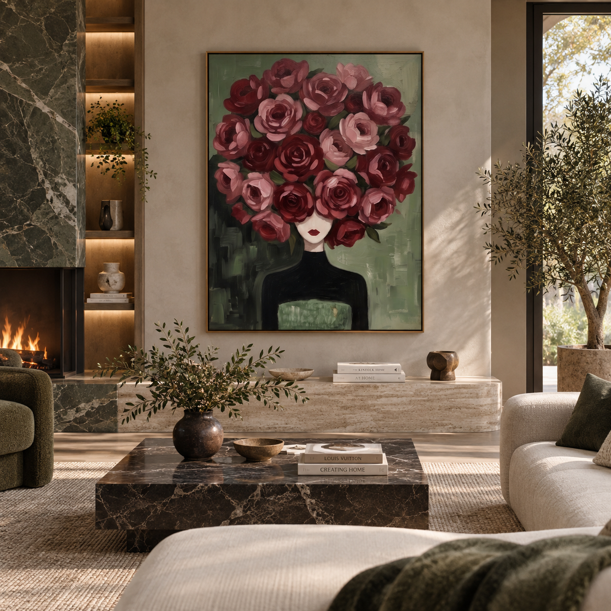 Floral Figurative Wall Art #TO661