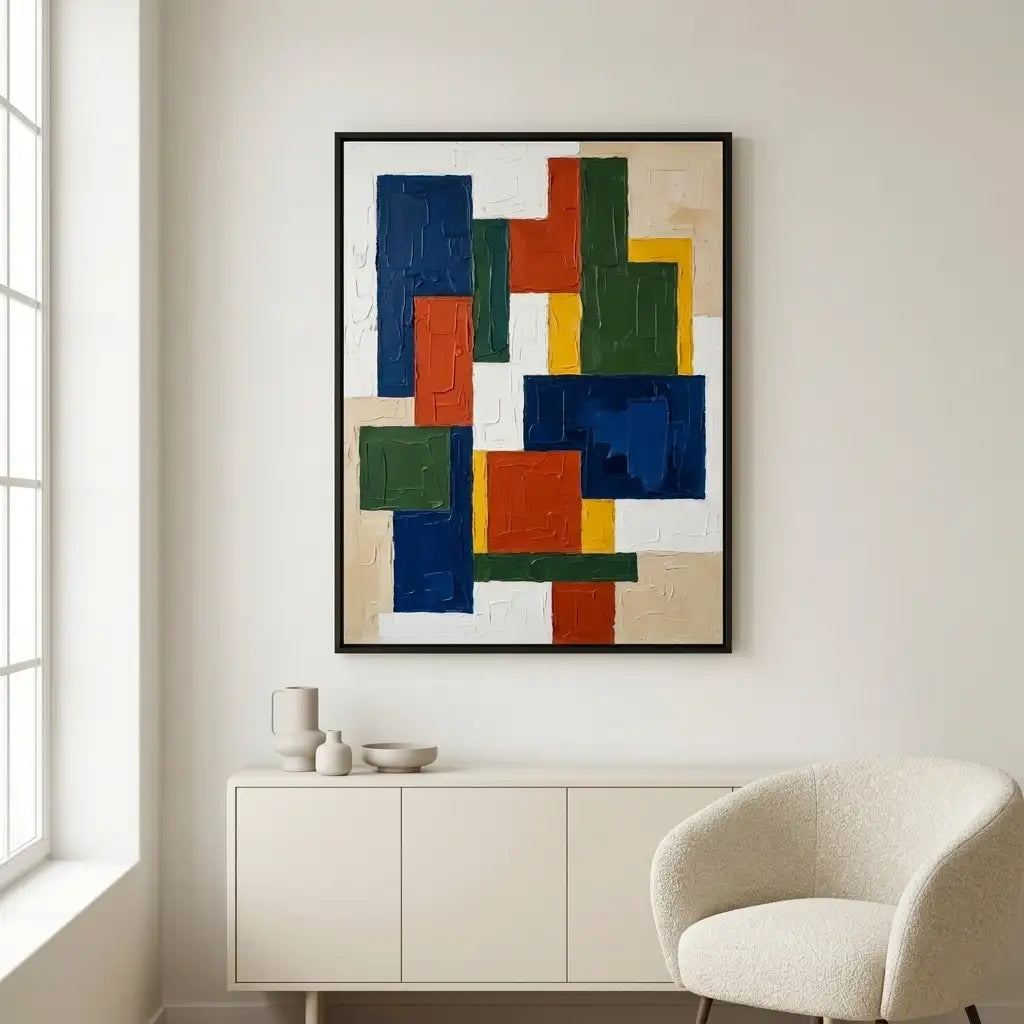 Geometric Abstract Wall Art #MT015