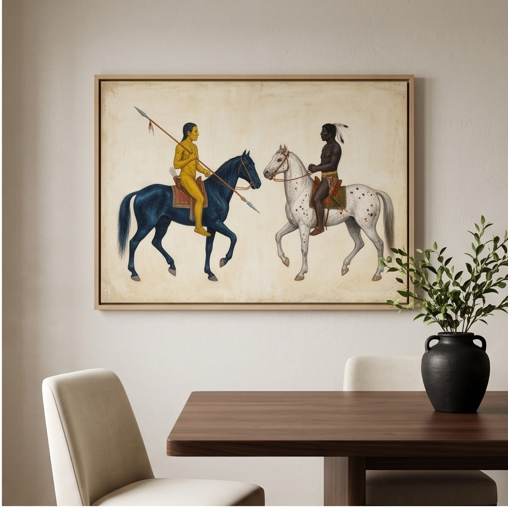 Historical Equestrian Wall Art #TO672