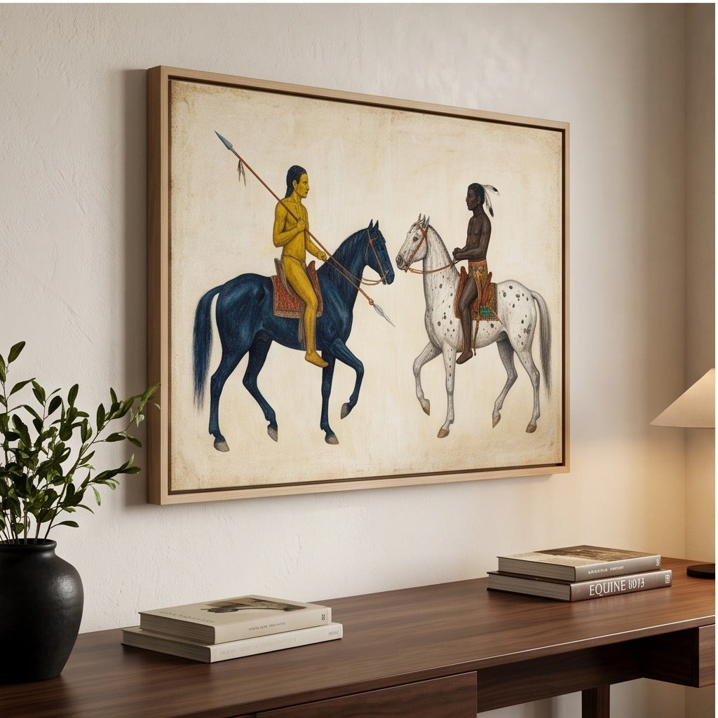 Historical Equestrian Wall Art #TO672
