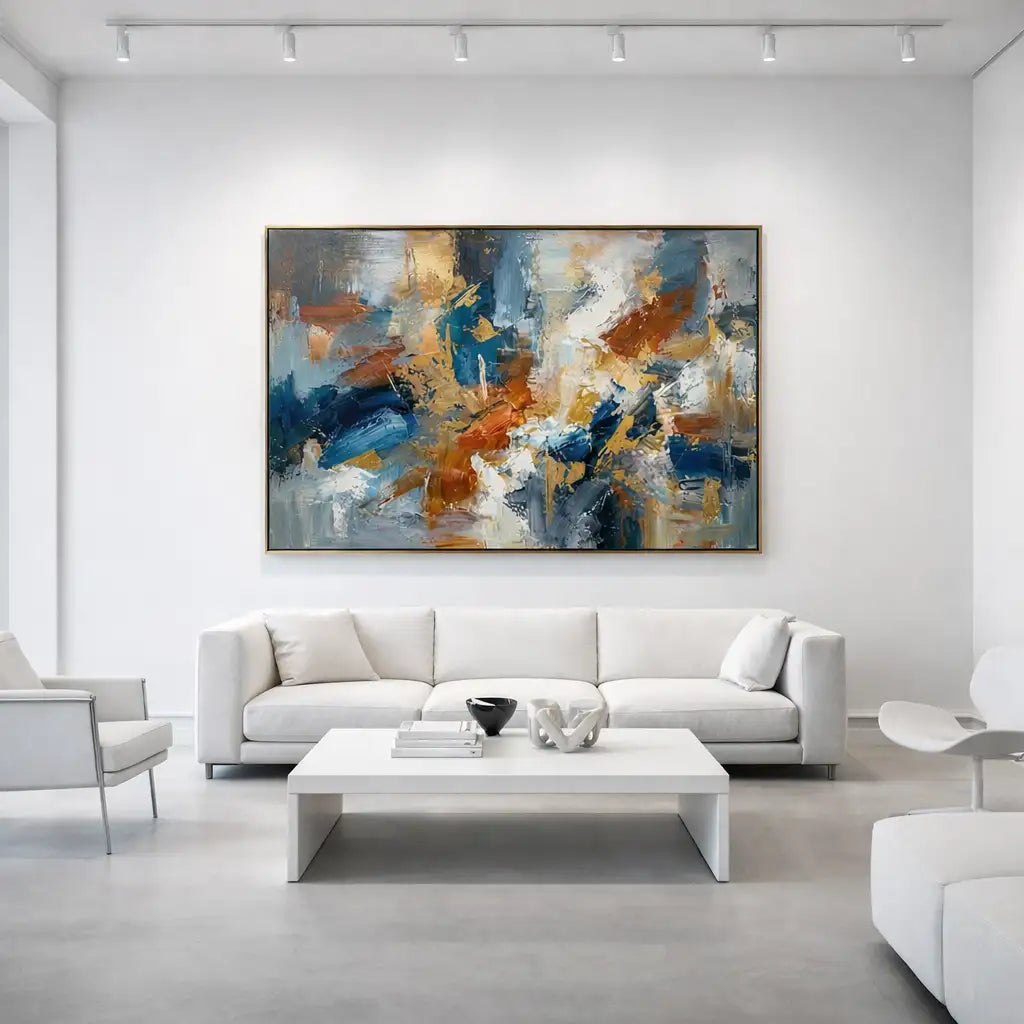 Abstract Expressionist Wall Art #TA745