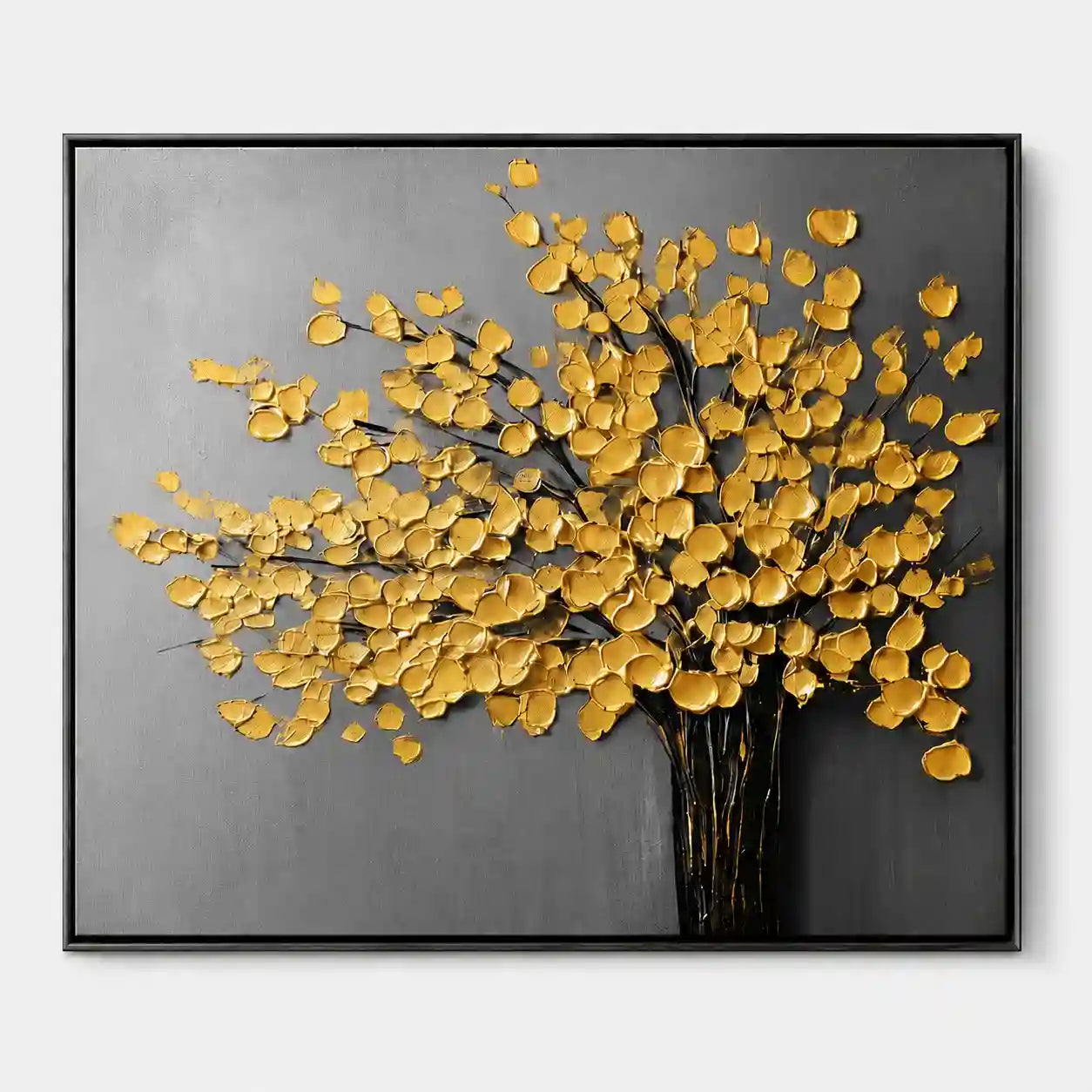 Modern Textured Tree Wall Art #MT750