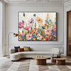 Textured Floral Wall Art #TF322