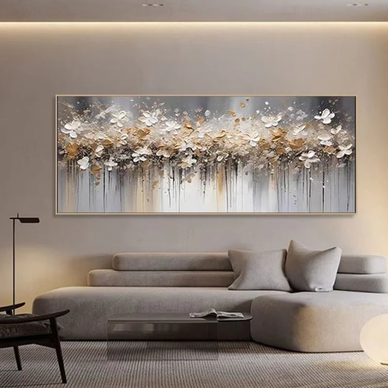 Textured Floral Wall Art #TA140