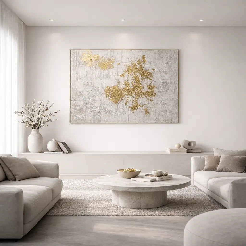 Abstract Neutral Wall Art #TA156