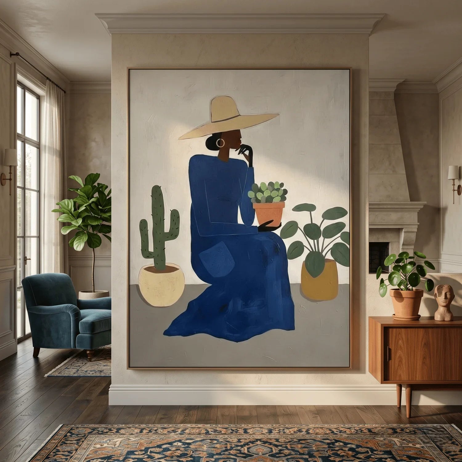 Minimal Figurative Wall Art #MC534