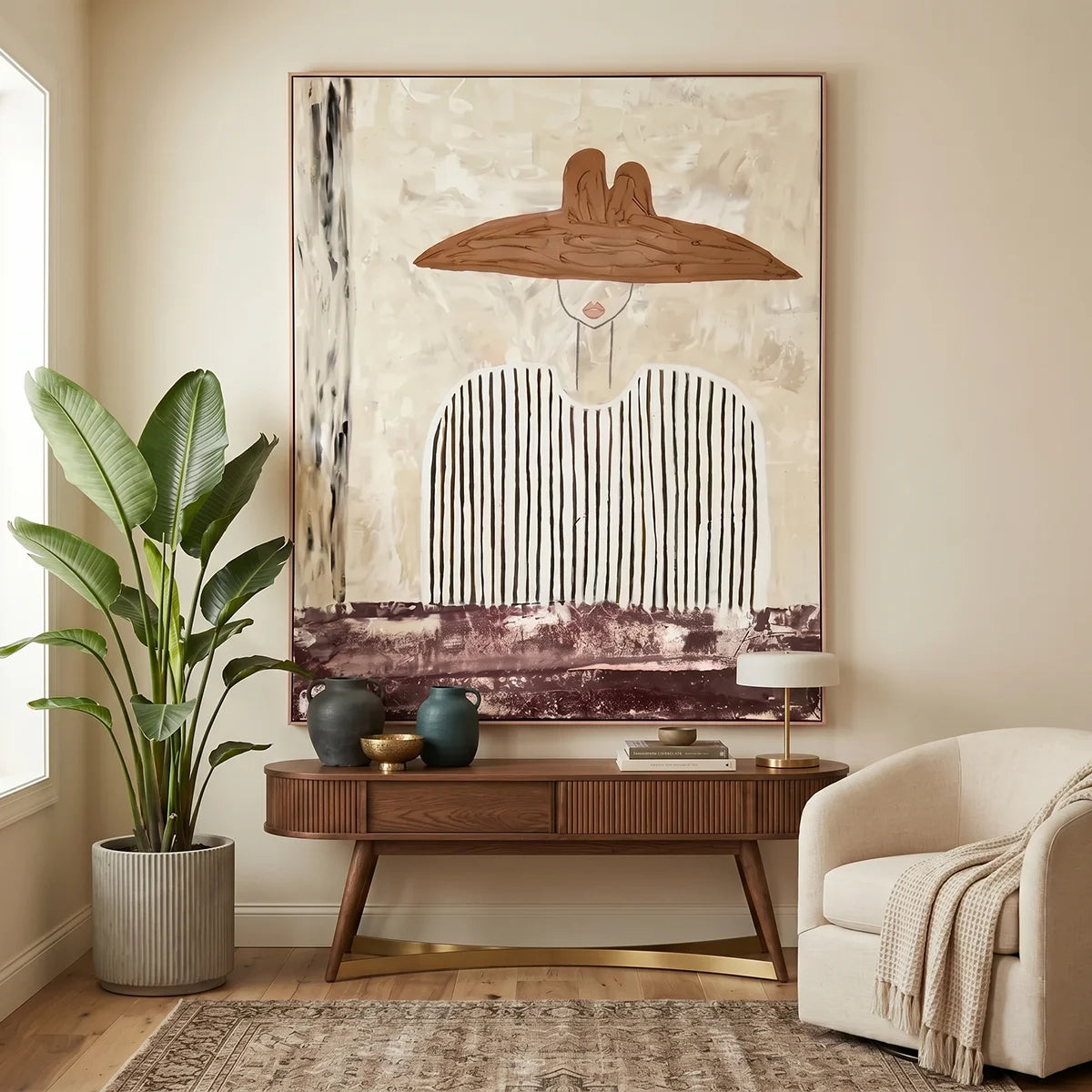 Minimal Figurative Wall Art #MC109
