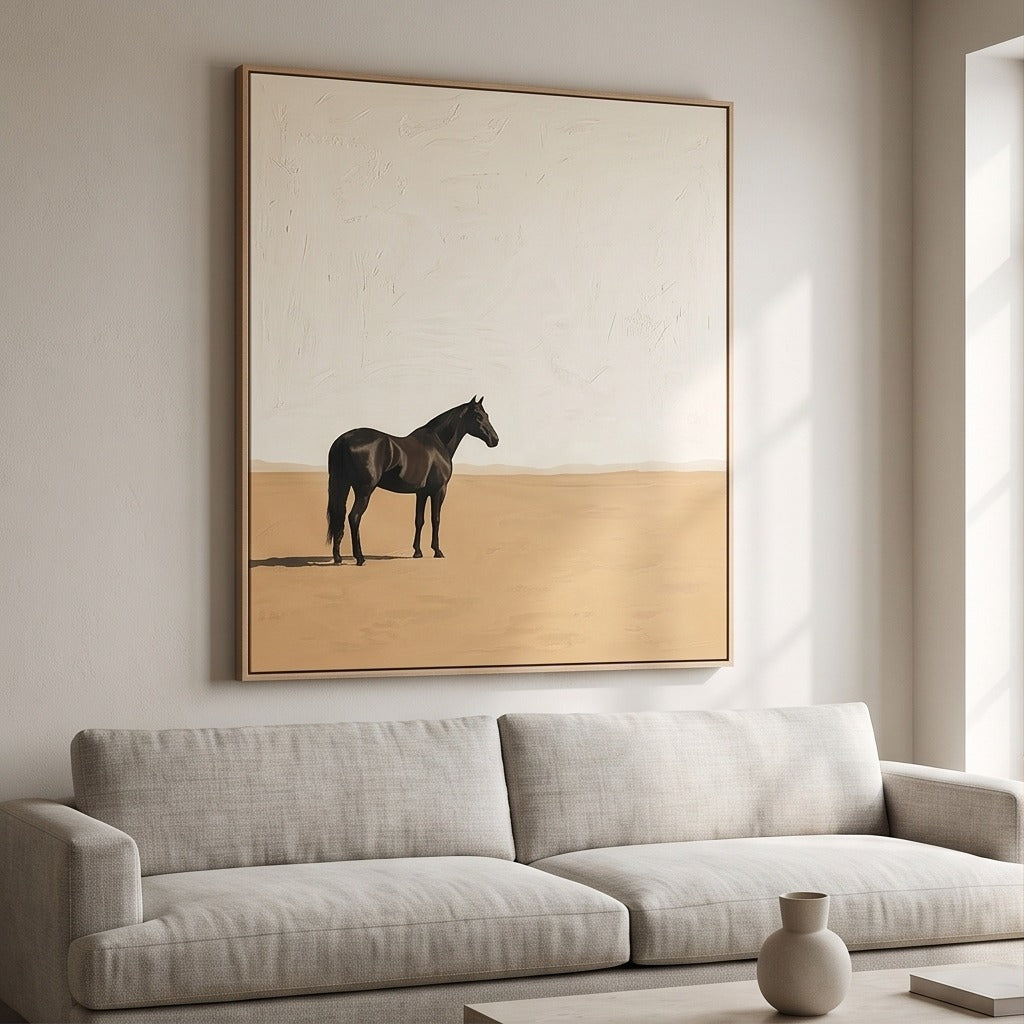 Minimalist Horse Wall Art #TO637
