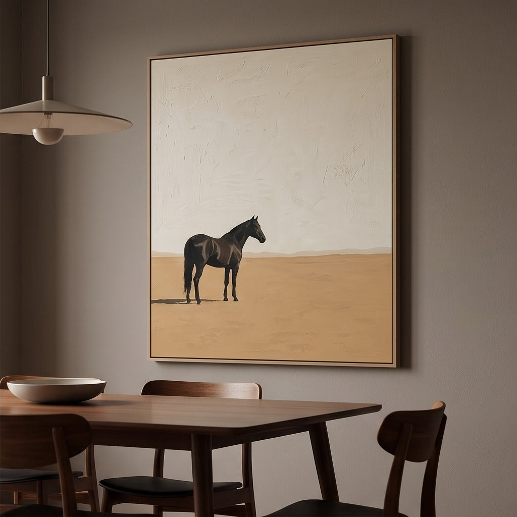 Minimalist Horse Wall Art #TO637