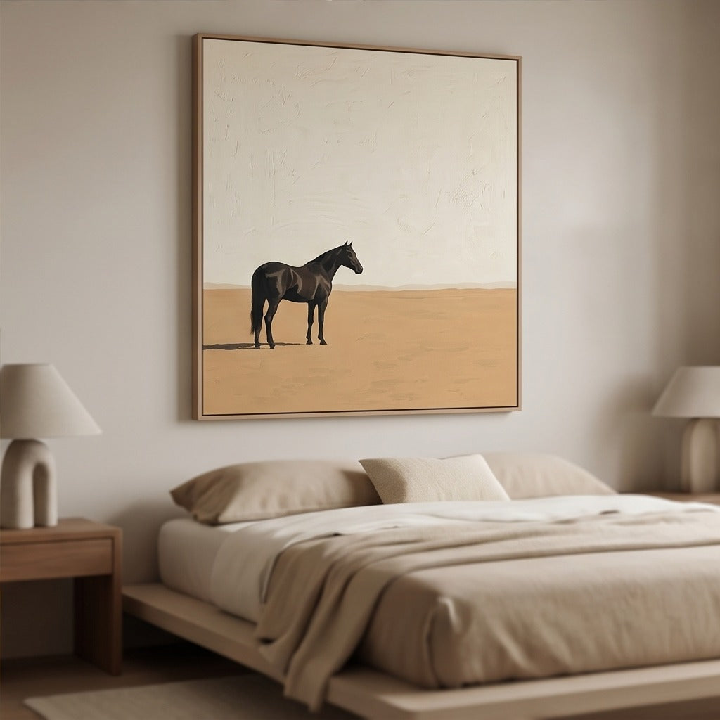 Minimalist Horse Wall Art #TO637