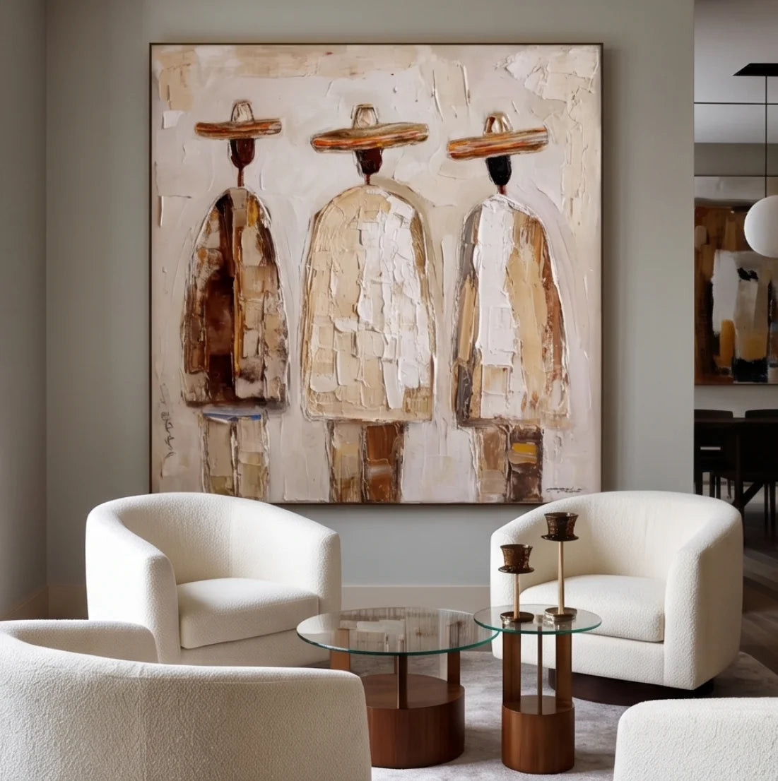 Textured Minimalist Wall Art #MC113
