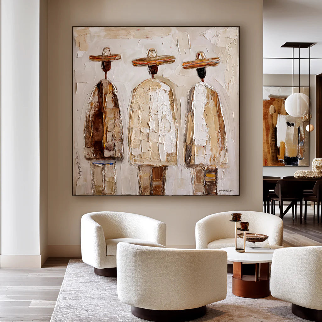 Textured Minimalist Wall Art #MC113