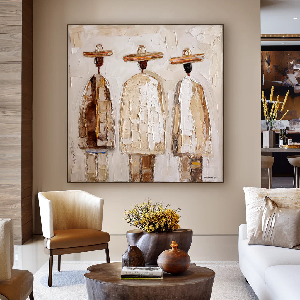 Textured Minimalist Wall Art #MC113