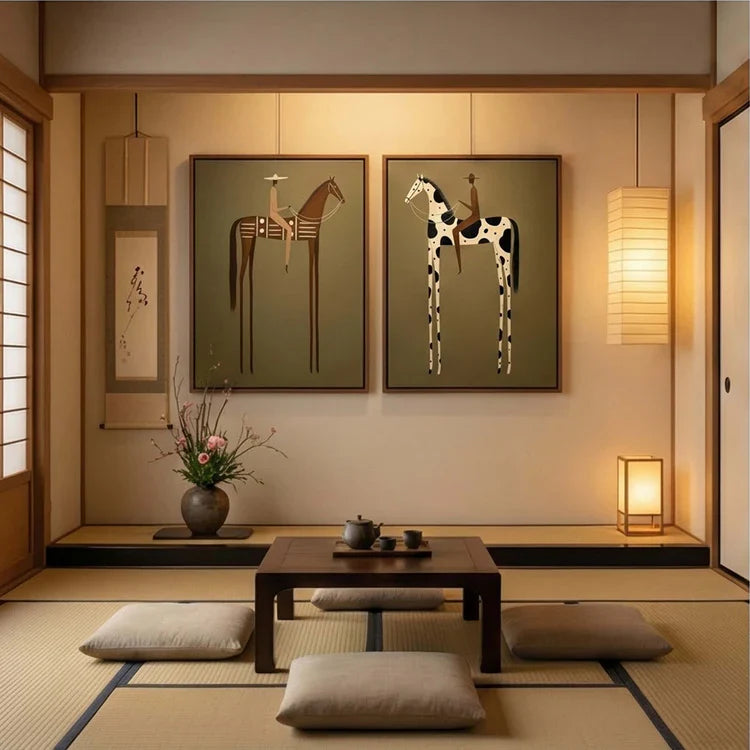 Surreal Horse Wall Art Set #MC121