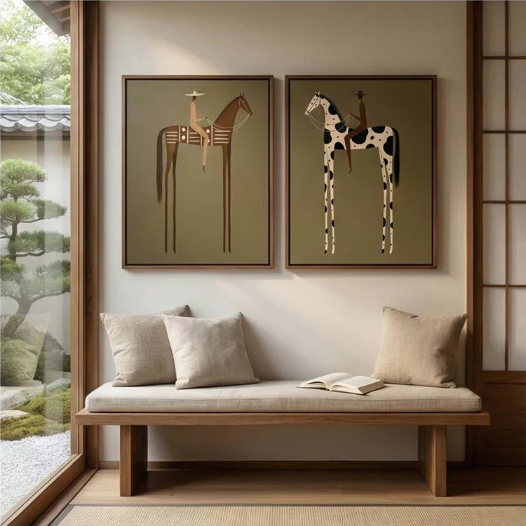Surreal Horse Wall Art Set #MC121