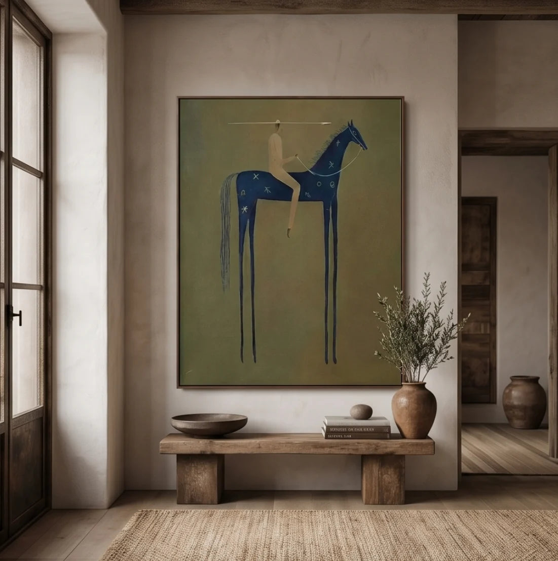 Surreal Horse Wall Art #MC545