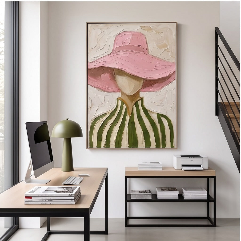 Modern Fashion Portrait Wall Art #TO068