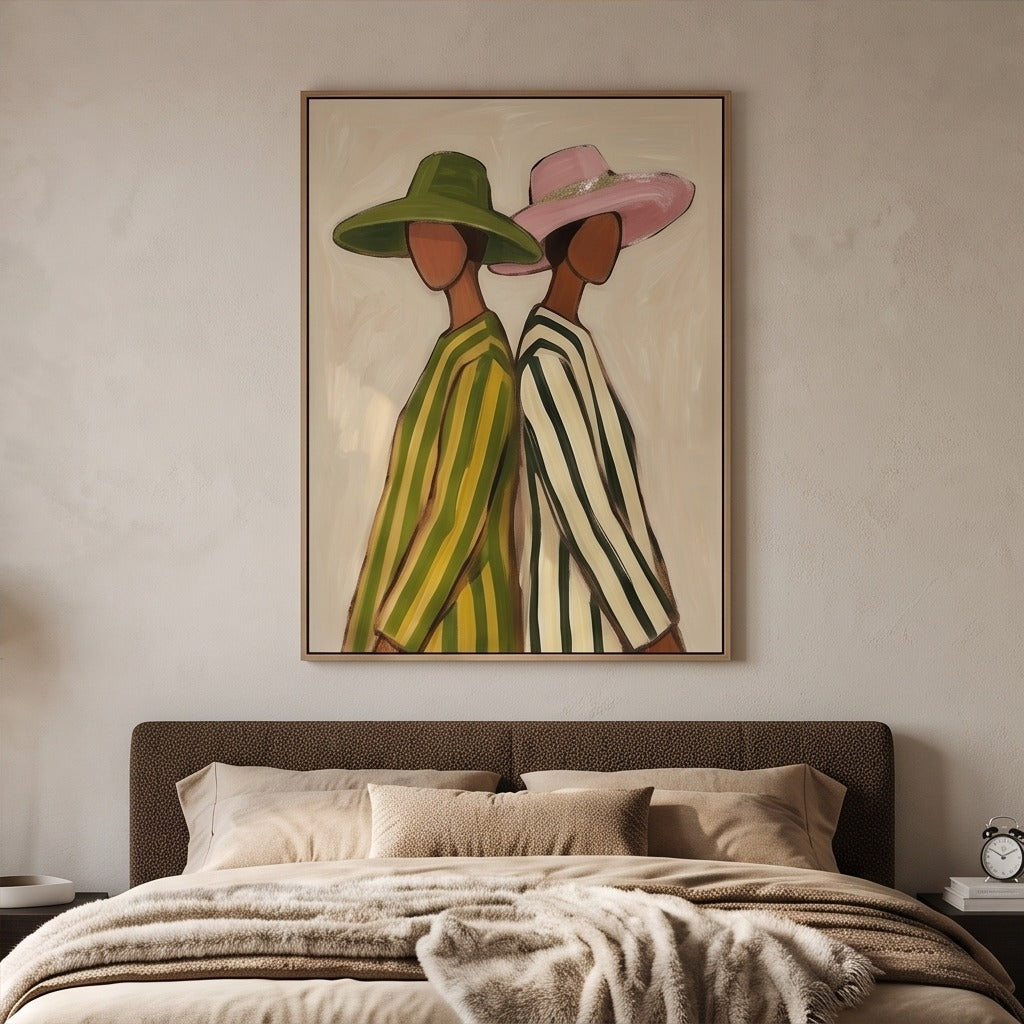 Modern Folk Figurative Wall Art #TO643