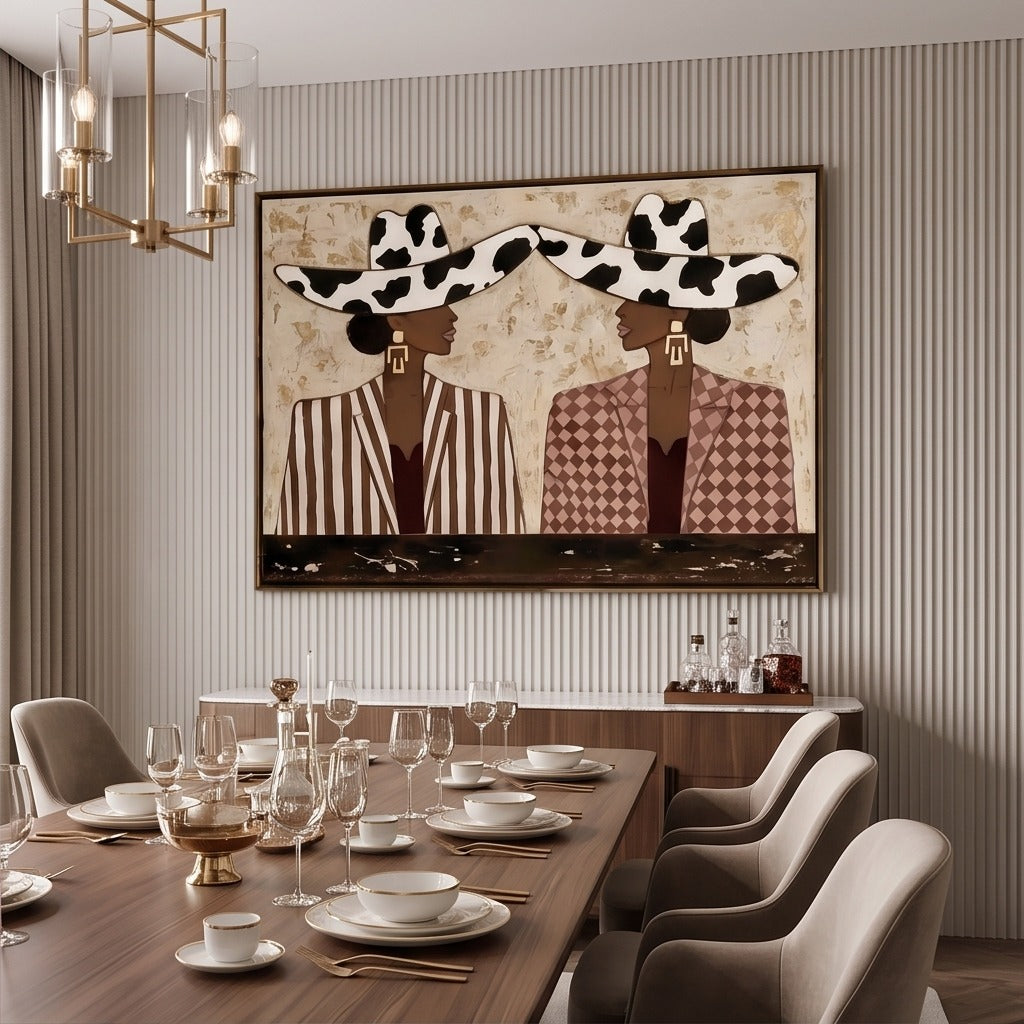 Modern Western Figurative Wall Art #TO054