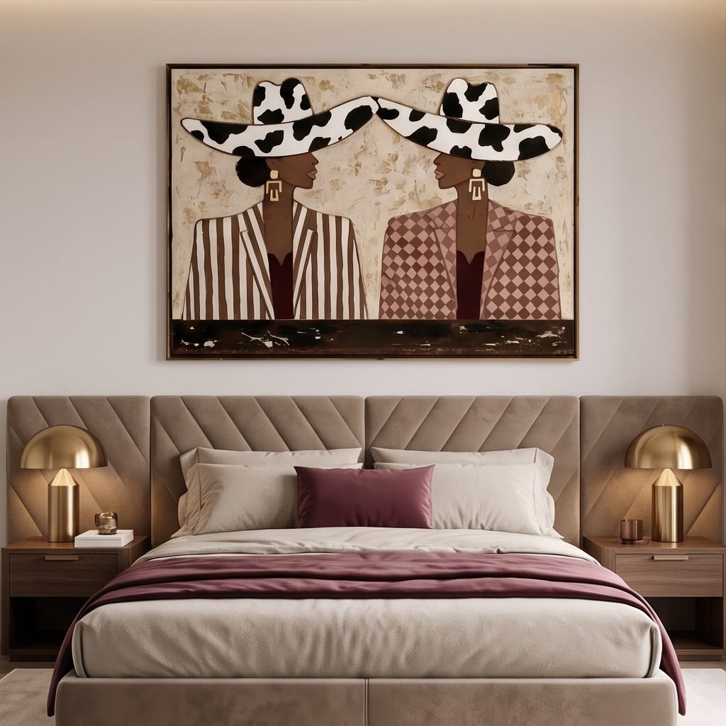 Modern Western Figurative Wall Art #TO054