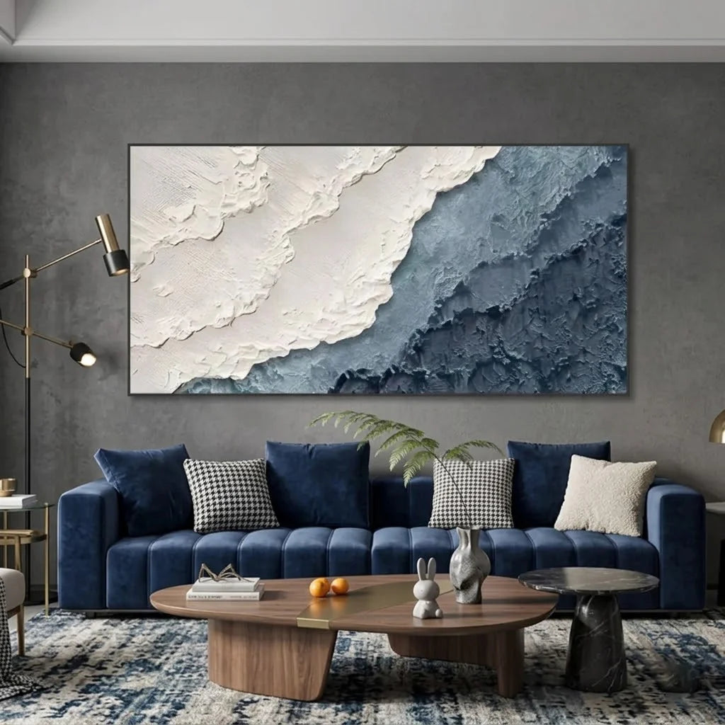 Abstract Ocean Wall Art #TA130