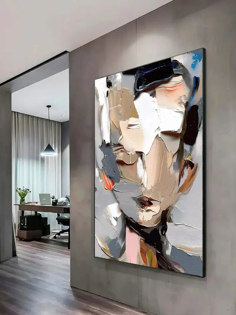 Modern Abstract Portrait Wall Art #MT054
