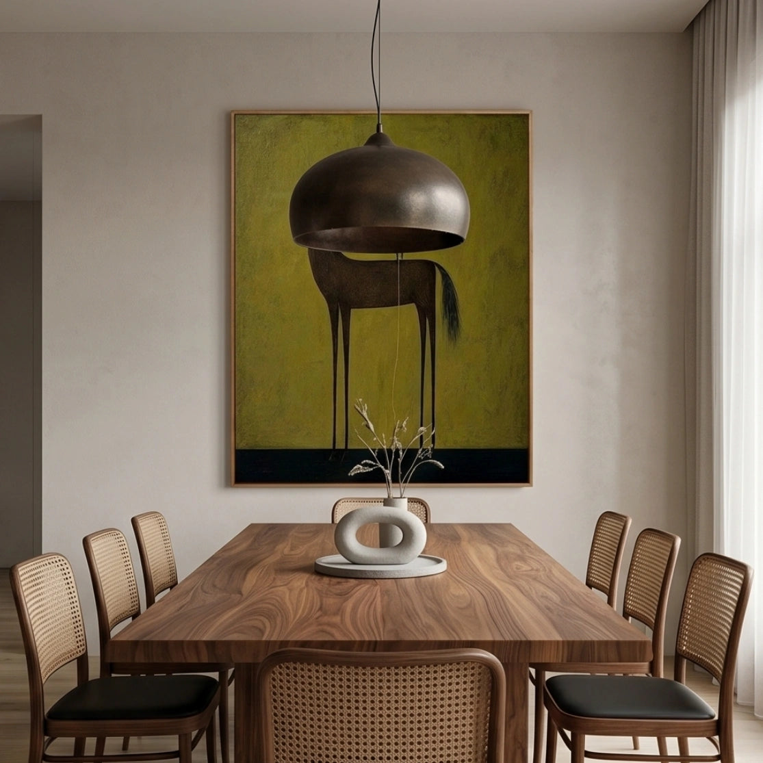 Minimalist Horse Wall Art #MT008