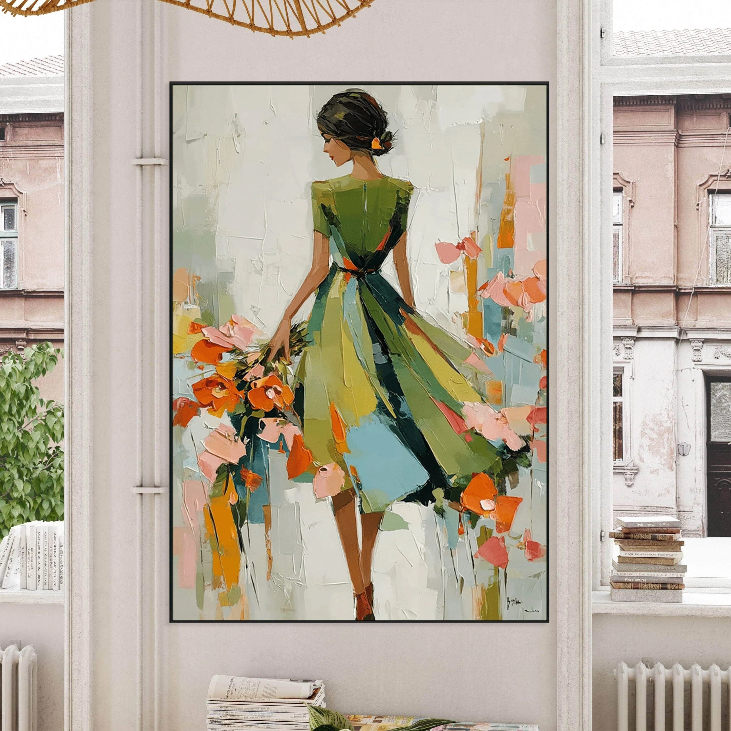 Figurative Floral Wall Art #MC101