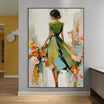 Figurative Floral Wall Art #MC101