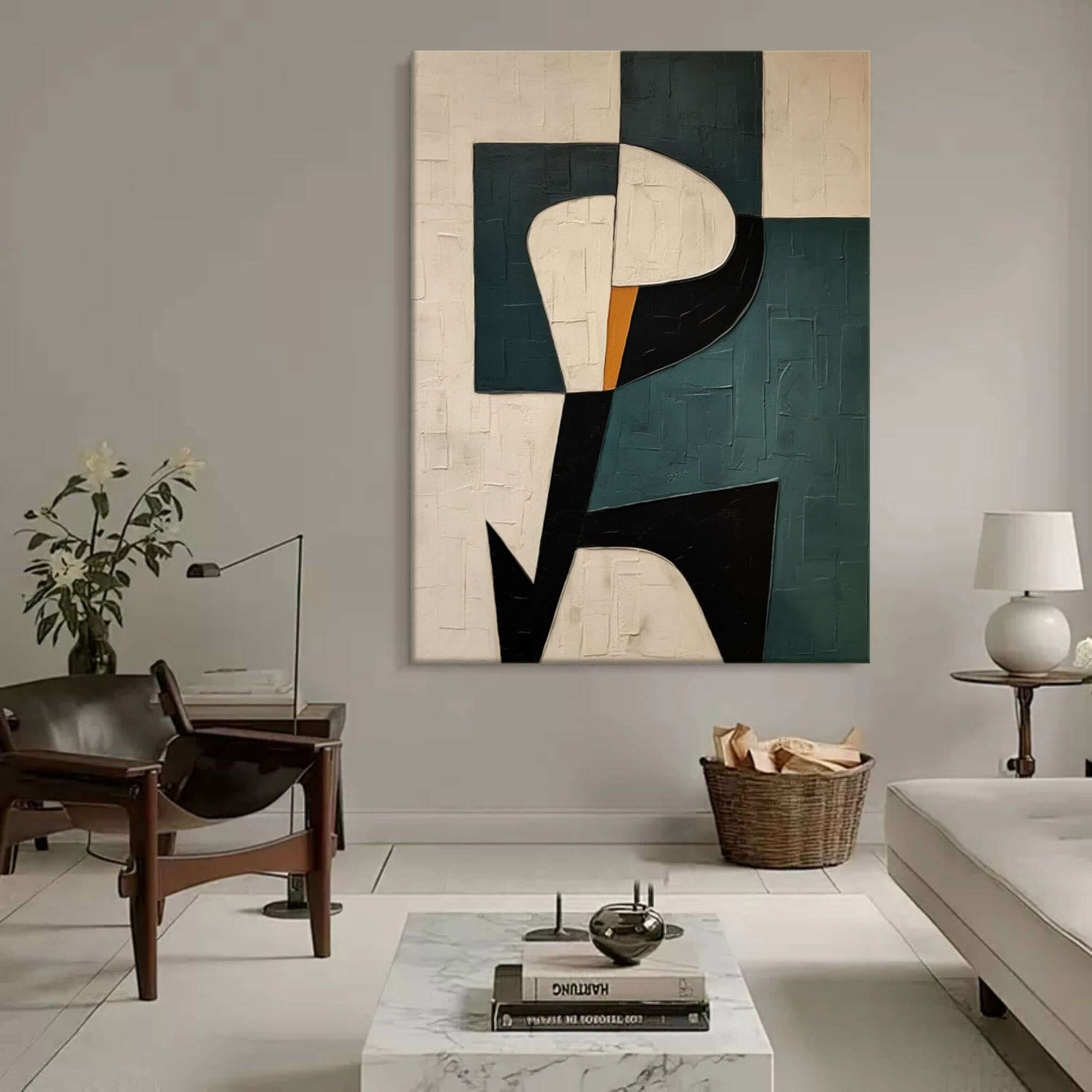 Geometric Abstract Wall Art #MS436
