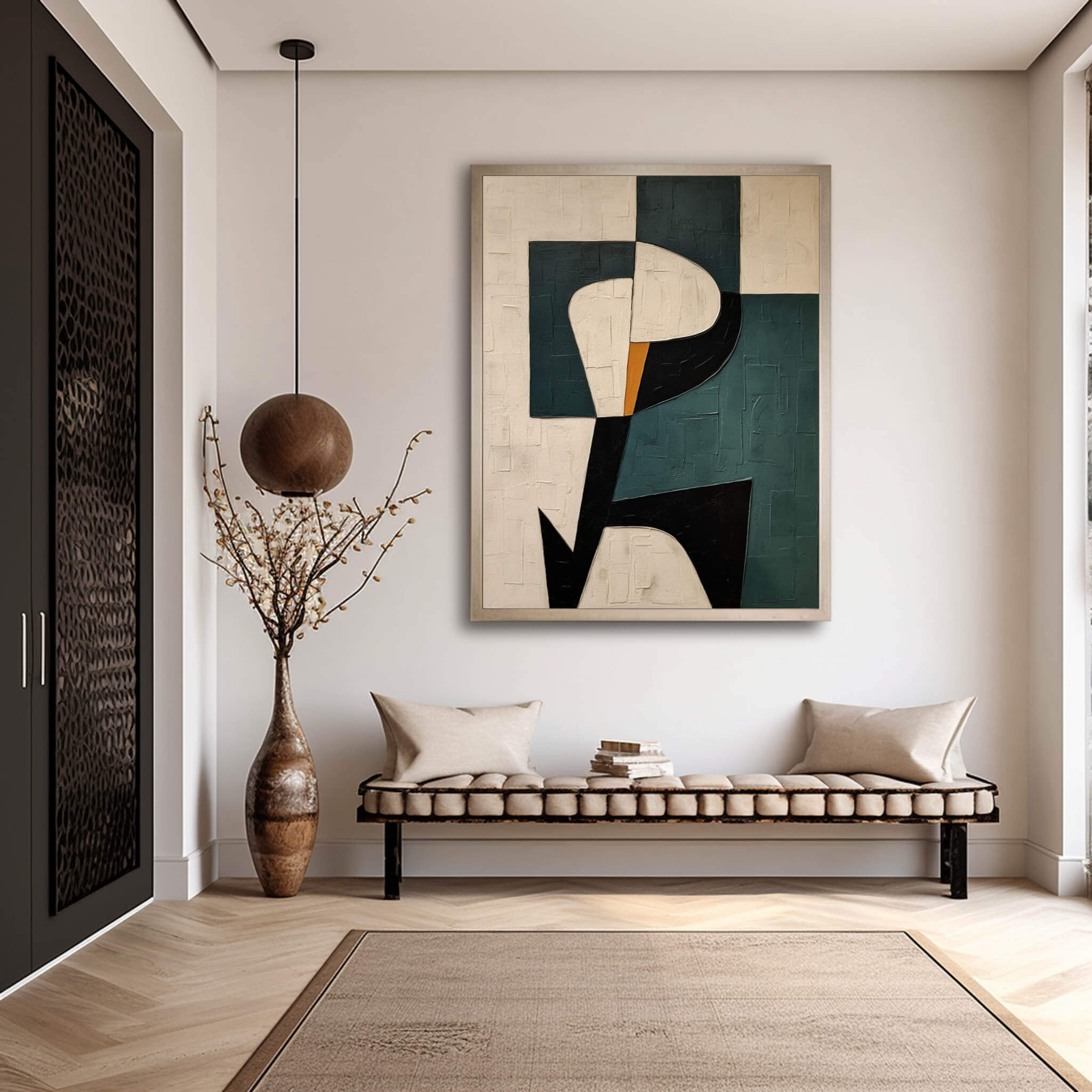 Geometric Abstract Wall Art #MS436