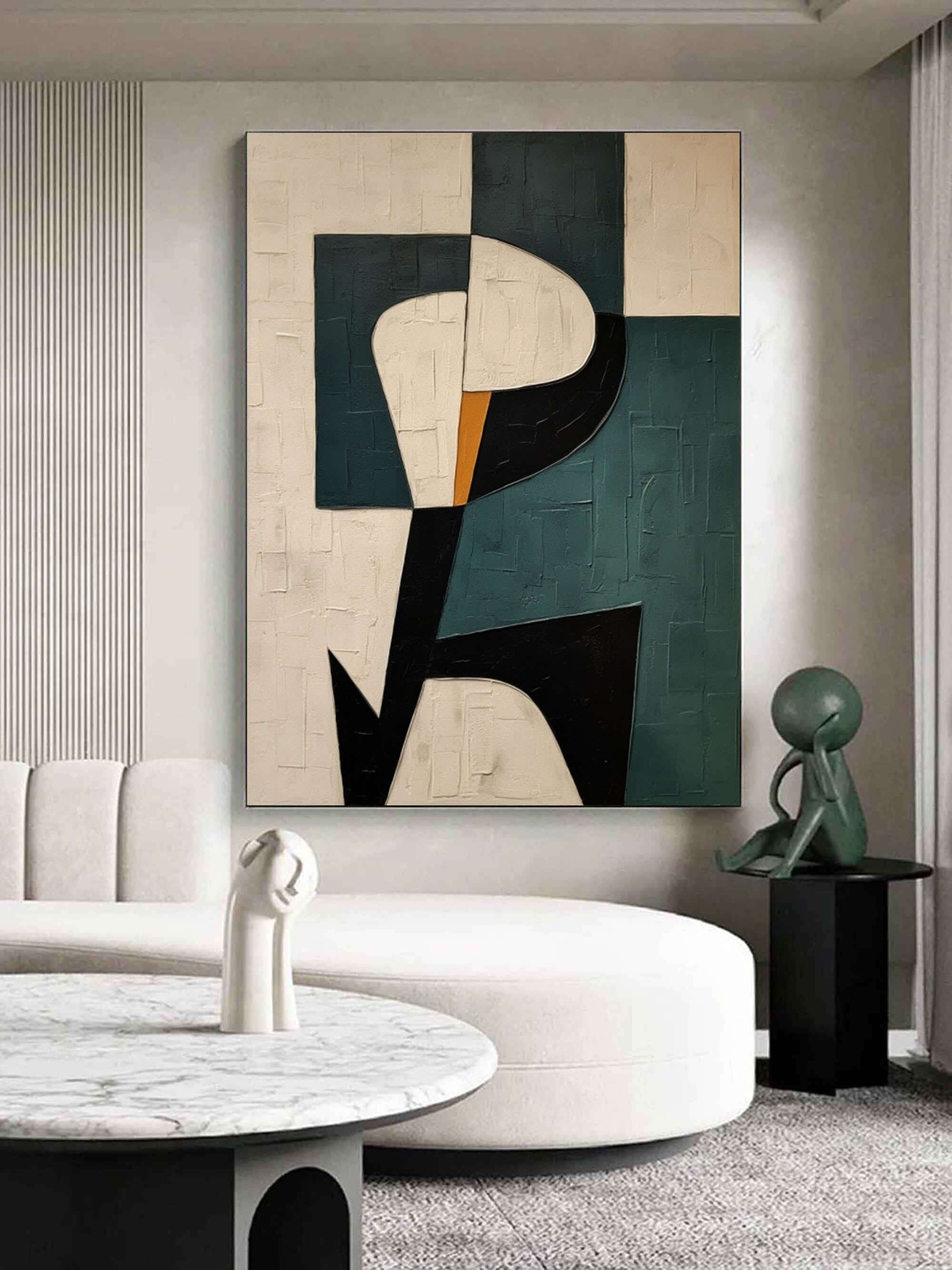 Geometric Abstract Wall Art #MS436