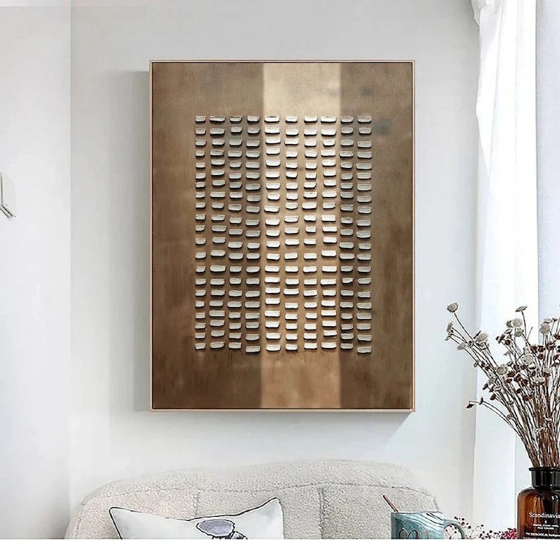 Geometric Textured Wall Art #TA057