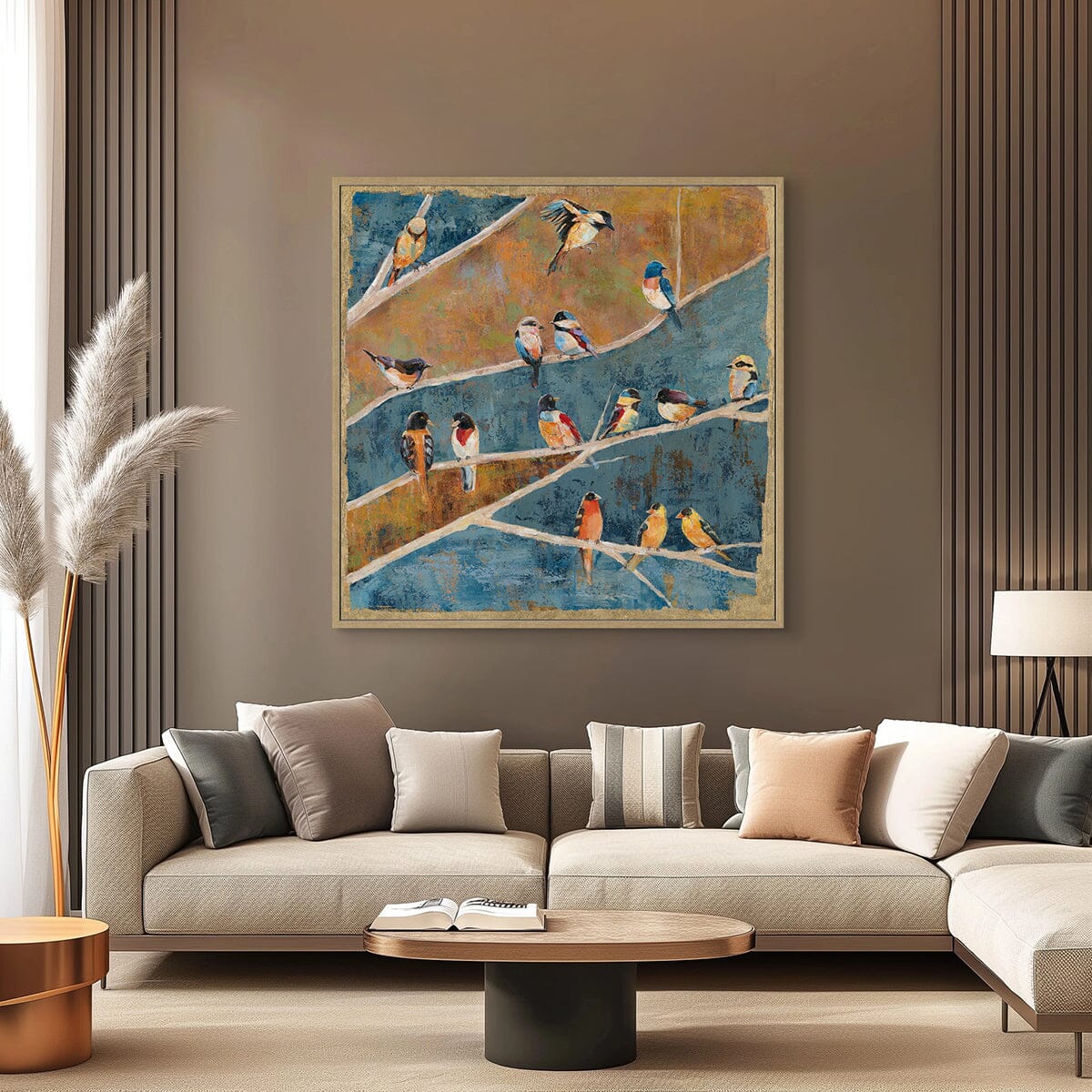 Textured Avian Wall Art #MT611