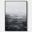 Abstract Black & White Wall Art #TA418