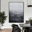 Abstract Black & White Wall Art #TA418
