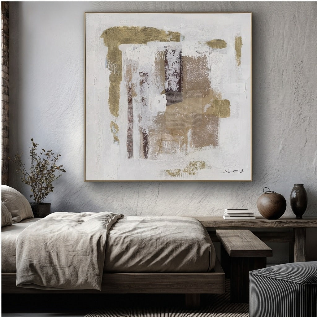 Neutral Abstract Wall Art #TO843