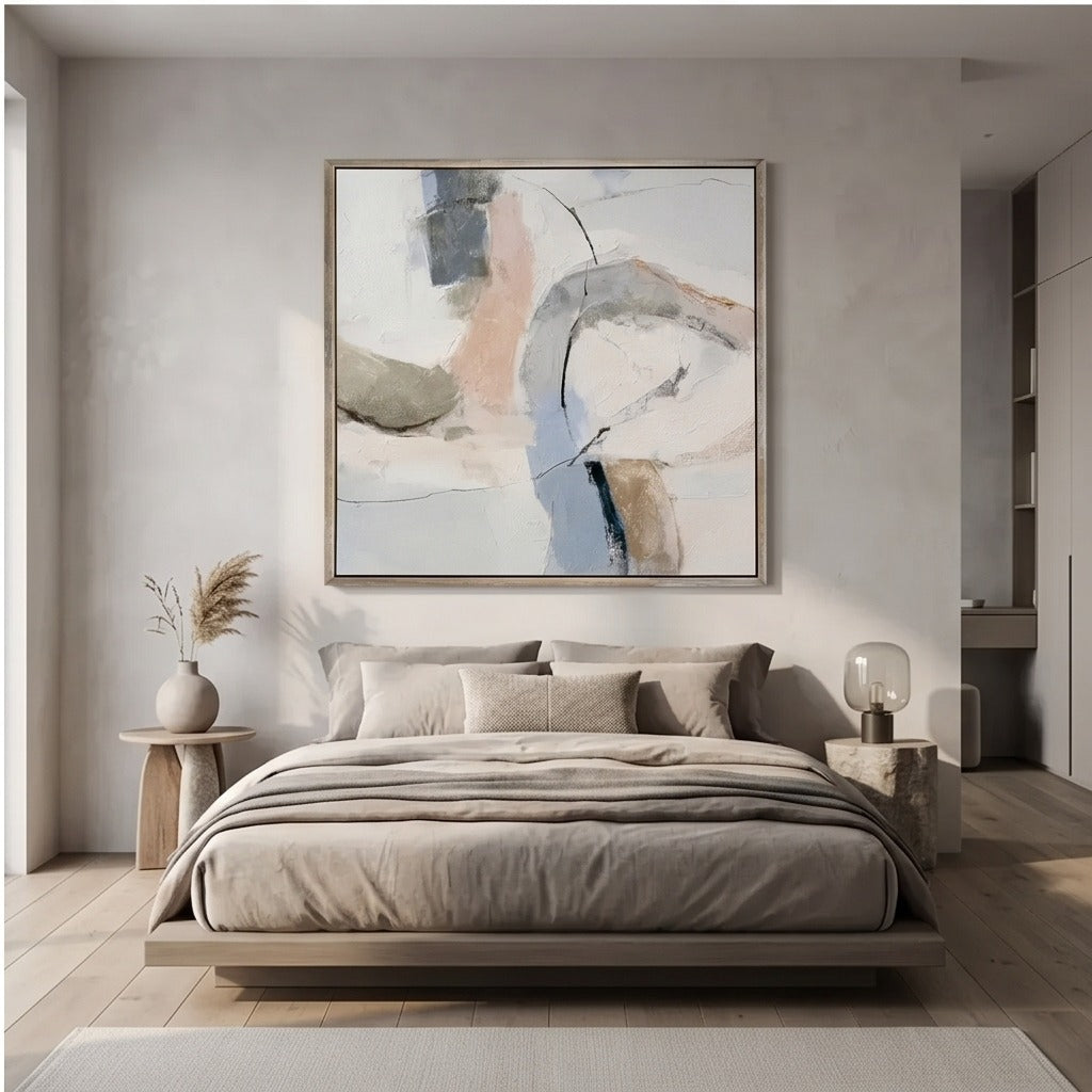 Neutral Abstract Wall Art #TO170